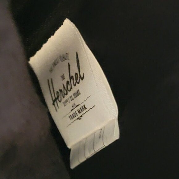 Herschel Pender Unisex Crossbody Bag - Gray with White Polka Dots - Picture 6 of 12